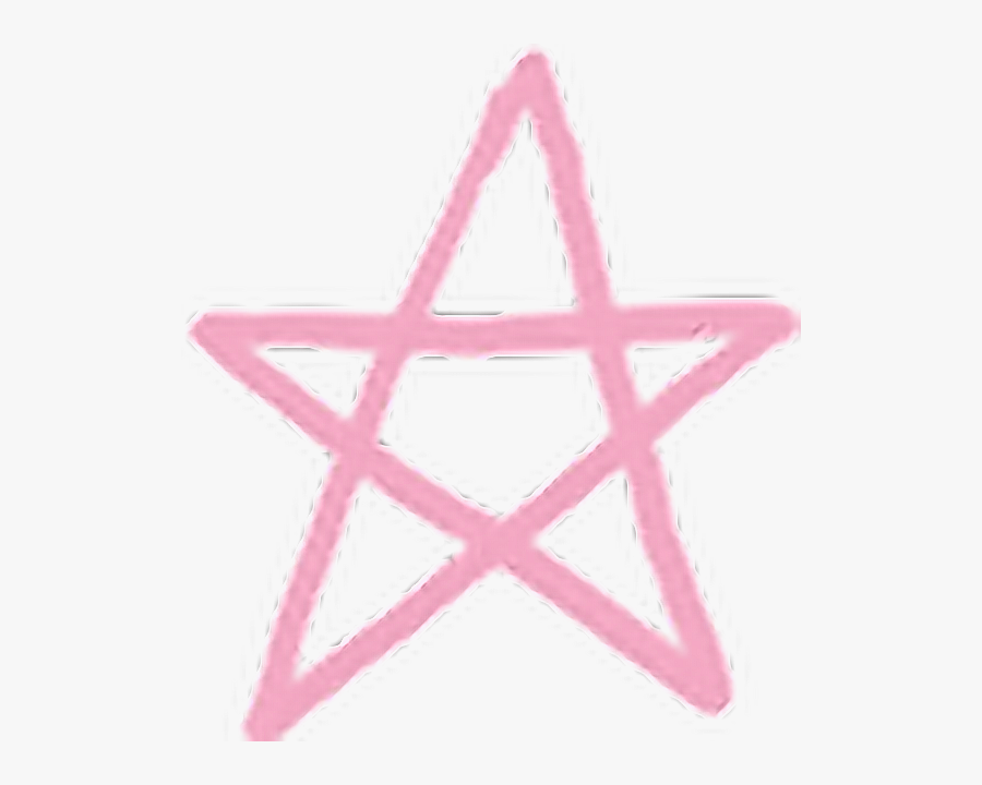 Transparent Cute Star Png - Pentagram Icon, Transparent Clipart