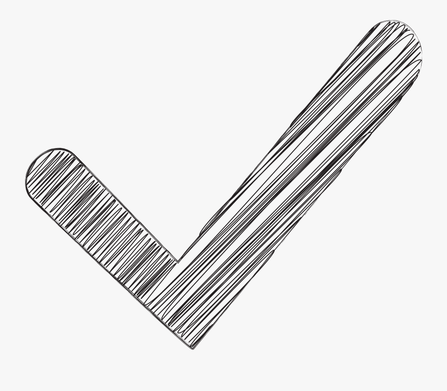 Transparent Black Scribble Png - Line Art, Transparent Clipart