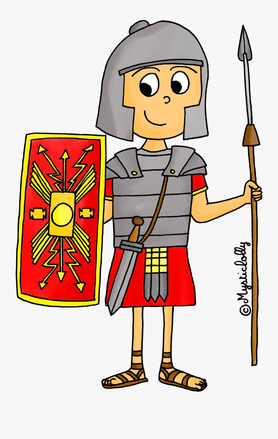 Transparent Roman Png - Dessin De L Antiquité, Transparent Clipart