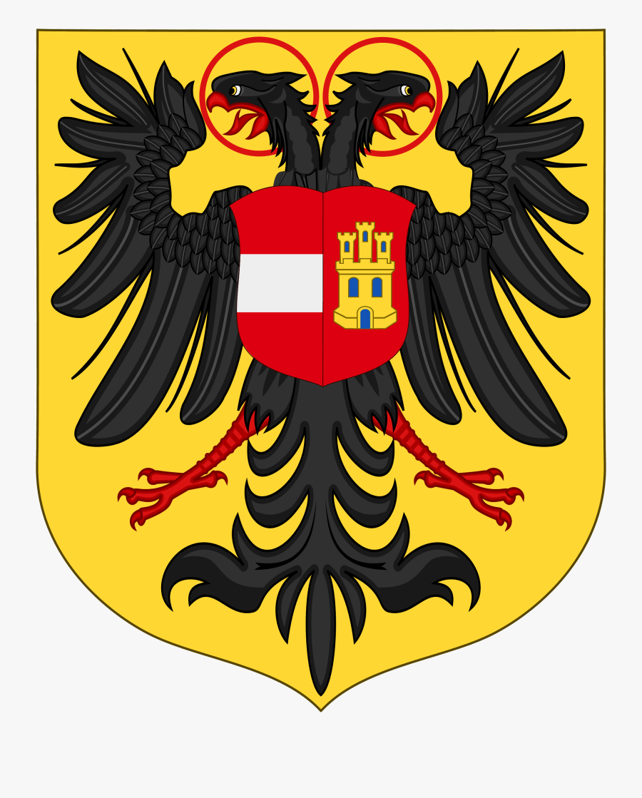 Top Largest Empires In - Lubeck Coat Of Arms, Transparent Clipart