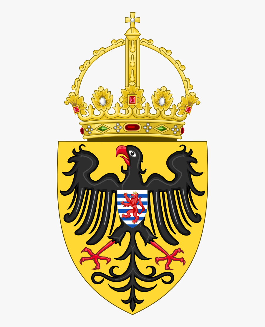 Medieval Holy Roman Empire Flag, Transparent Clipart