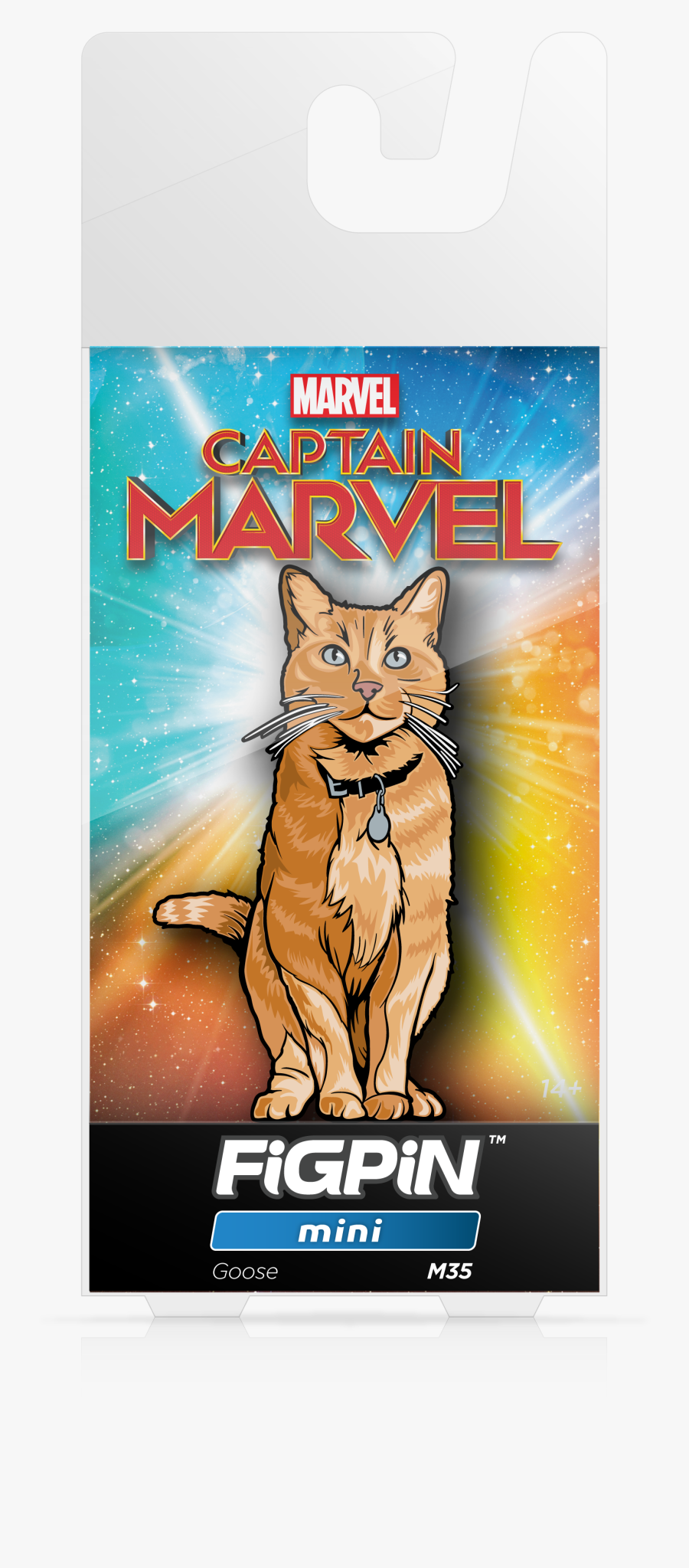 Goose Captain Marvel Pin, Transparent Clipart