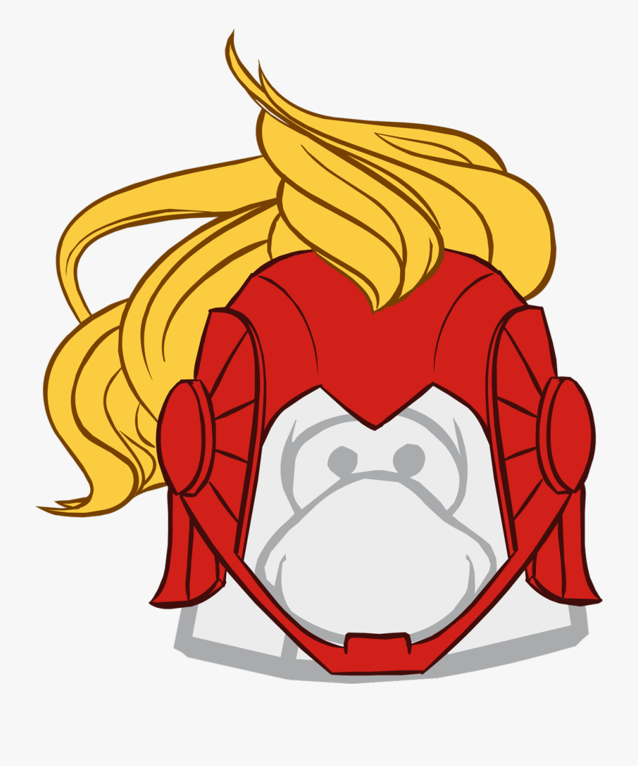 Captain Marvel Helmet Template, Transparent Clipart