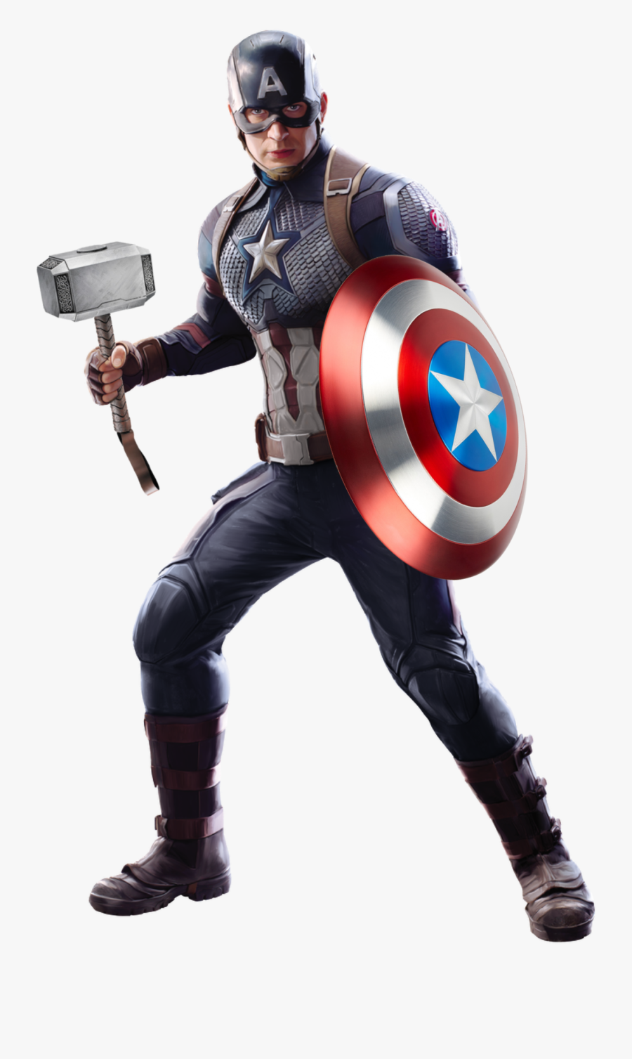 No Caption Provided - Captain America Concept Art Endgame, Transparent Clipart