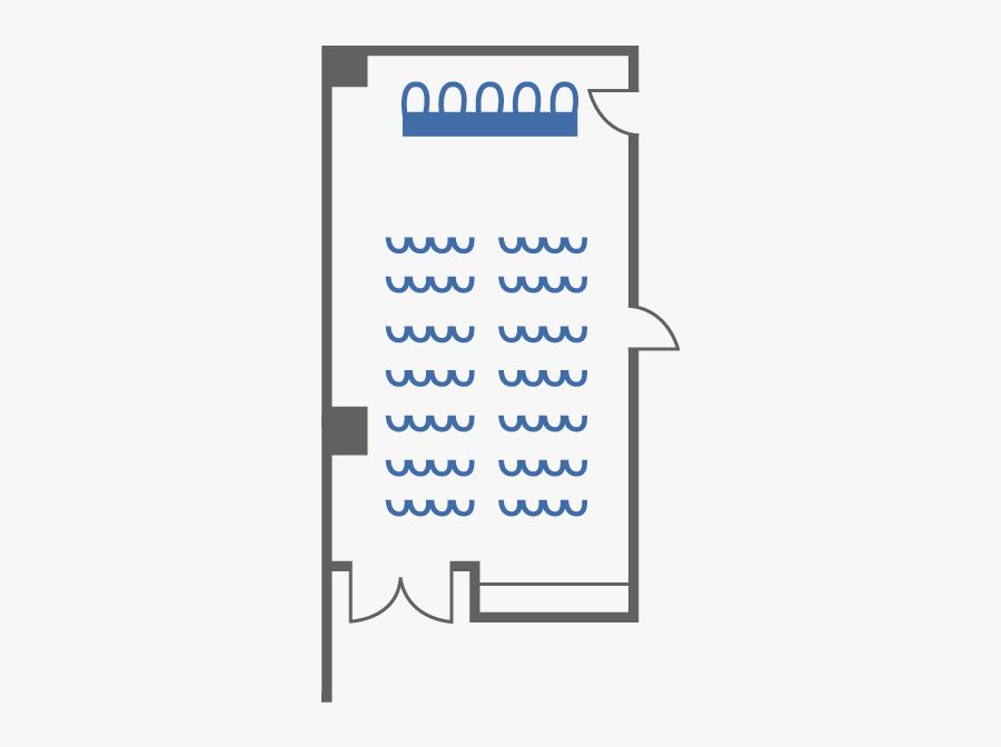 Example Theater Plan - Parallel, Transparent Clipart