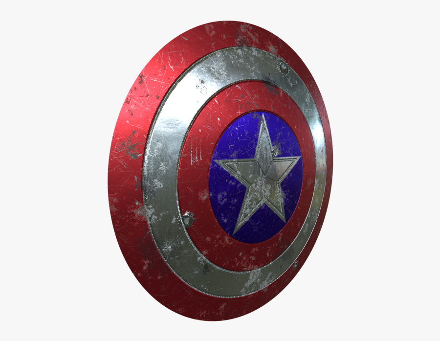 Original Captain America Shield - Captain America Shield Png, Transparent Clipart