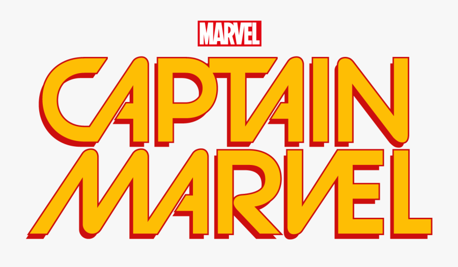 Captain Marvel Comic Book Logo Vector Transparent - Marvel Vs Capcom 3, Transparent Clipart