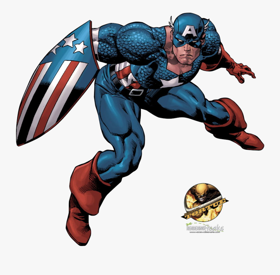 Mike Deodato Jr Captain America, Transparent Clipart