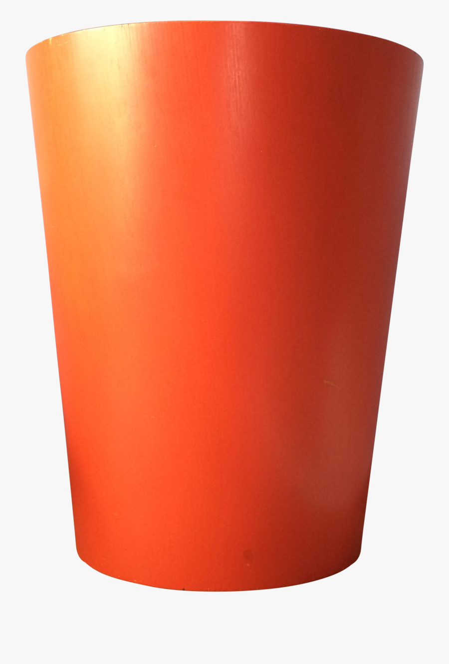 Trash Can Clipart Orange - Flowerpot, Transparent Clipart