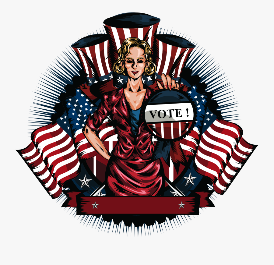 Women Right To Vote - Album Cover, Transparent Clipart