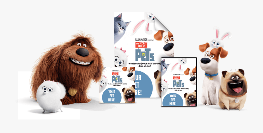 Pets Movie Png - Dogs The Secret Life Of Pets Film, Transparent Clipart