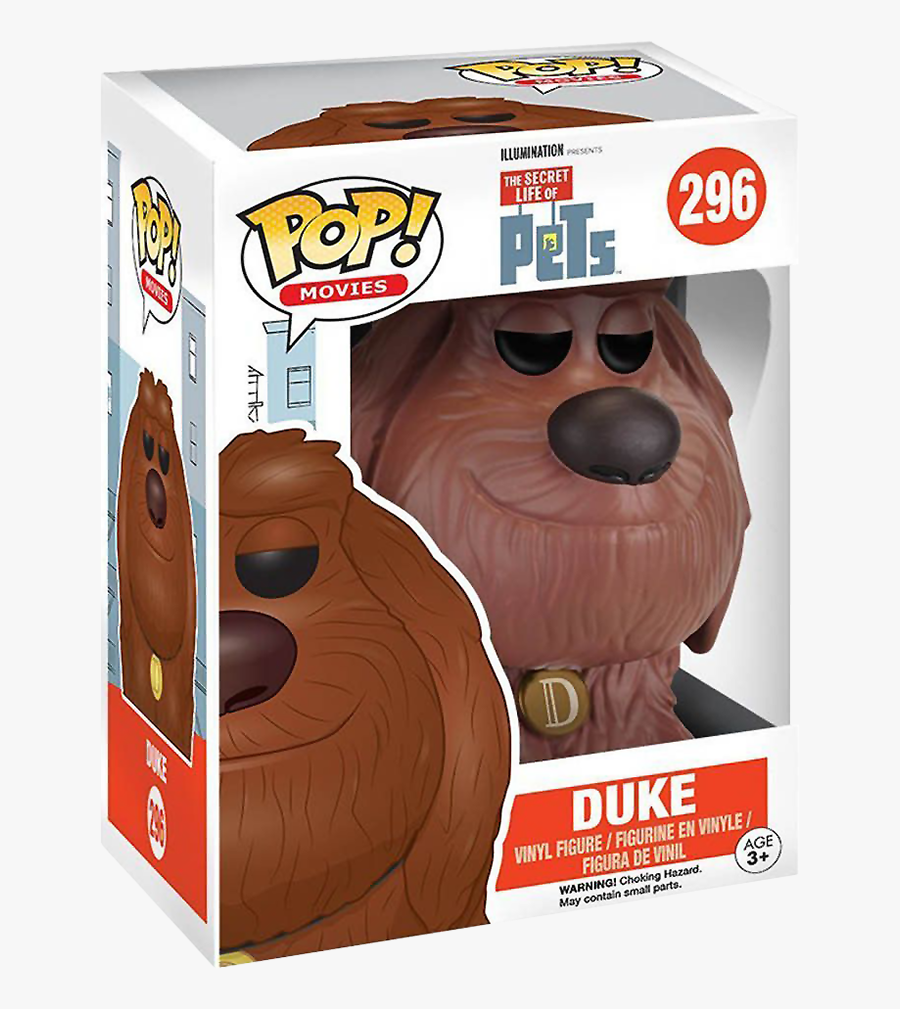 Transparent Secret Life Of Pets Png - Secret Life Of Pets Pop Vinyl, Transparent Clipart