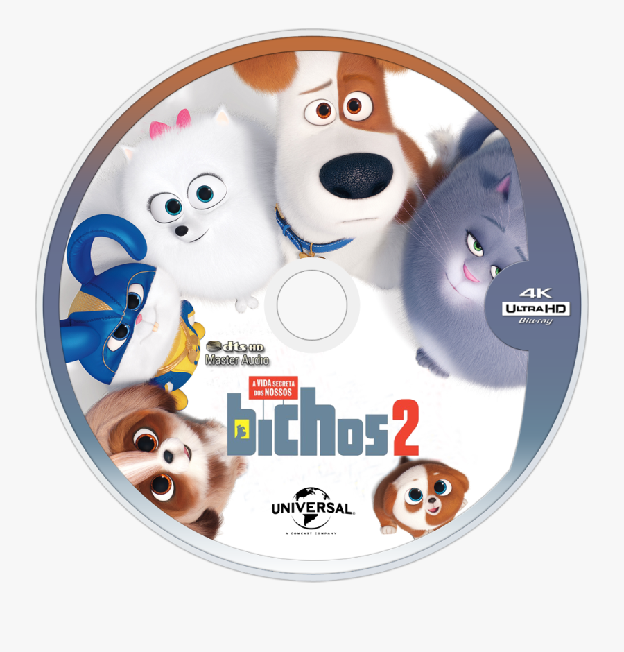 Secret Life Of Pets 2 Blu Ray, Transparent Clipart