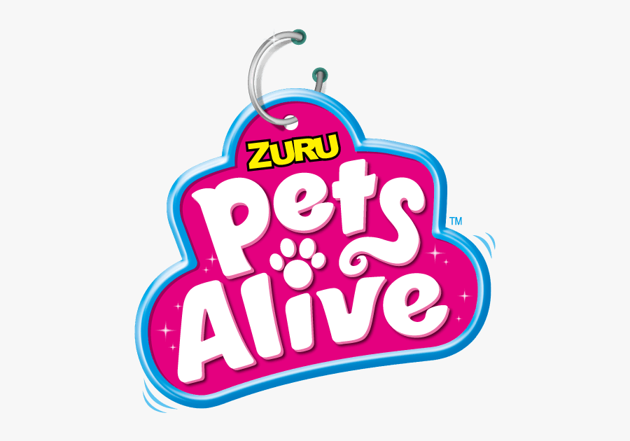 Zuru Pets Alive Logo, Transparent Clipart