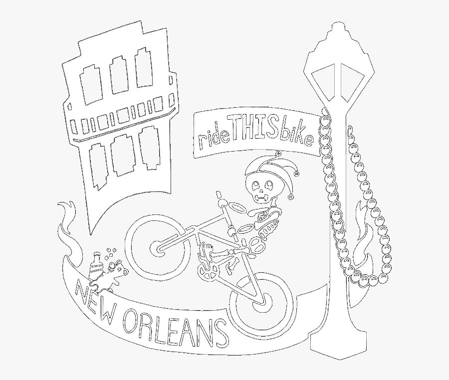 Ridethisbike, The Hip New Orleans Bike Shop In The - Illustration, Transparent Clipart