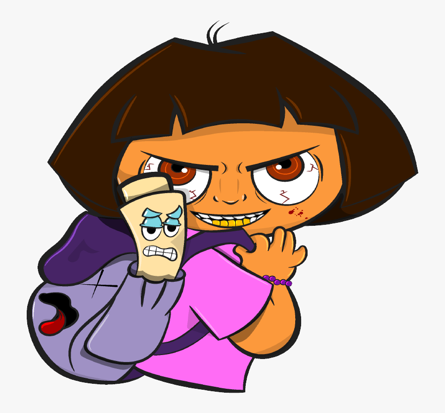 Savage Dora The Explorer Clipart , Png Download - Savage Dora The Explorer, Transparent Clipart