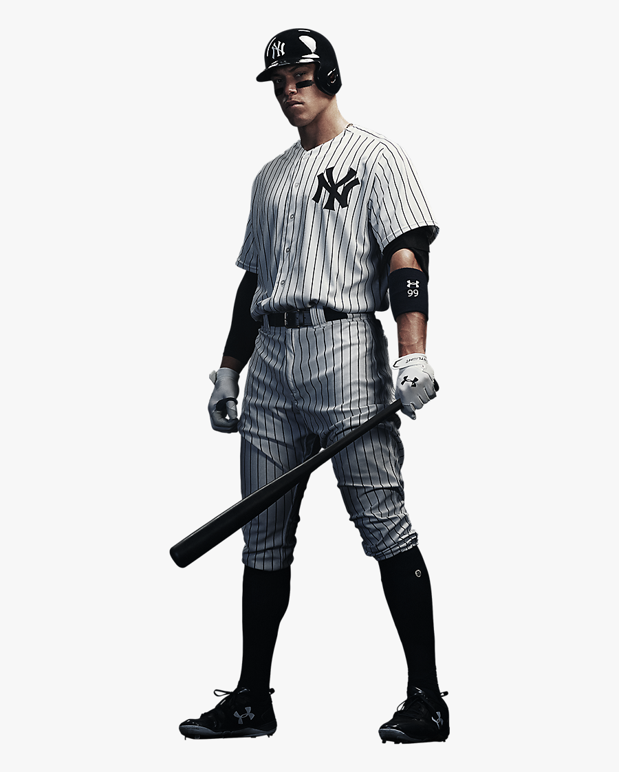 Aaron Judge ⚾ ⚾ - Logos And Uniforms Of The New York Yankees, Transparent Clipart