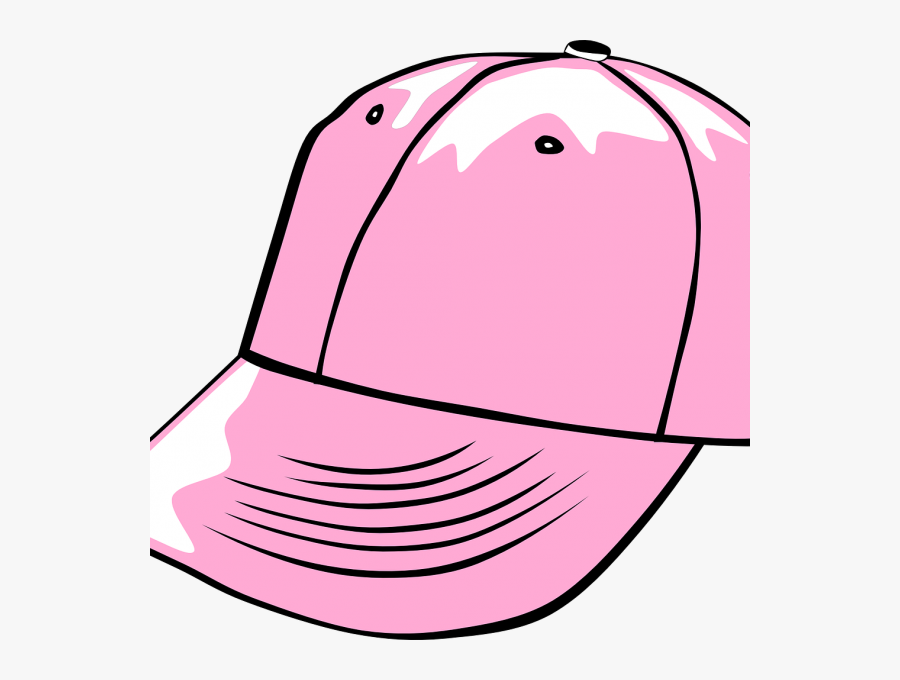 Pink Baseball Hat Clip Art, Transparent Clipart