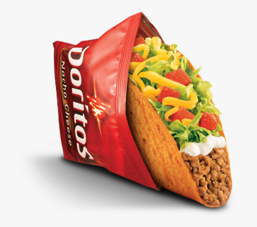 Nacho Doritos Locos Tacos, Transparent Clipart