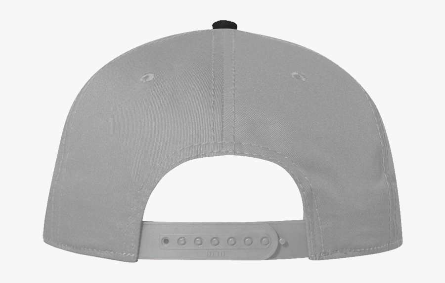 125 1038 031414 Cotton Twill Snapback Hat Black Gray - Baseball Cap, Transparent Clipart