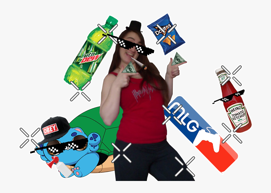 Major League Gaming League Of Legends Doritos - Transparent Mlg, Transparent Clipart