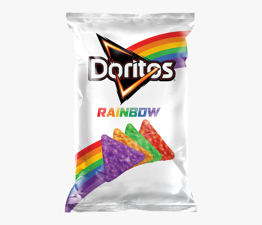 Doritos Logo Transparent - Doritos Rainbow Logo, Transparent Clipart