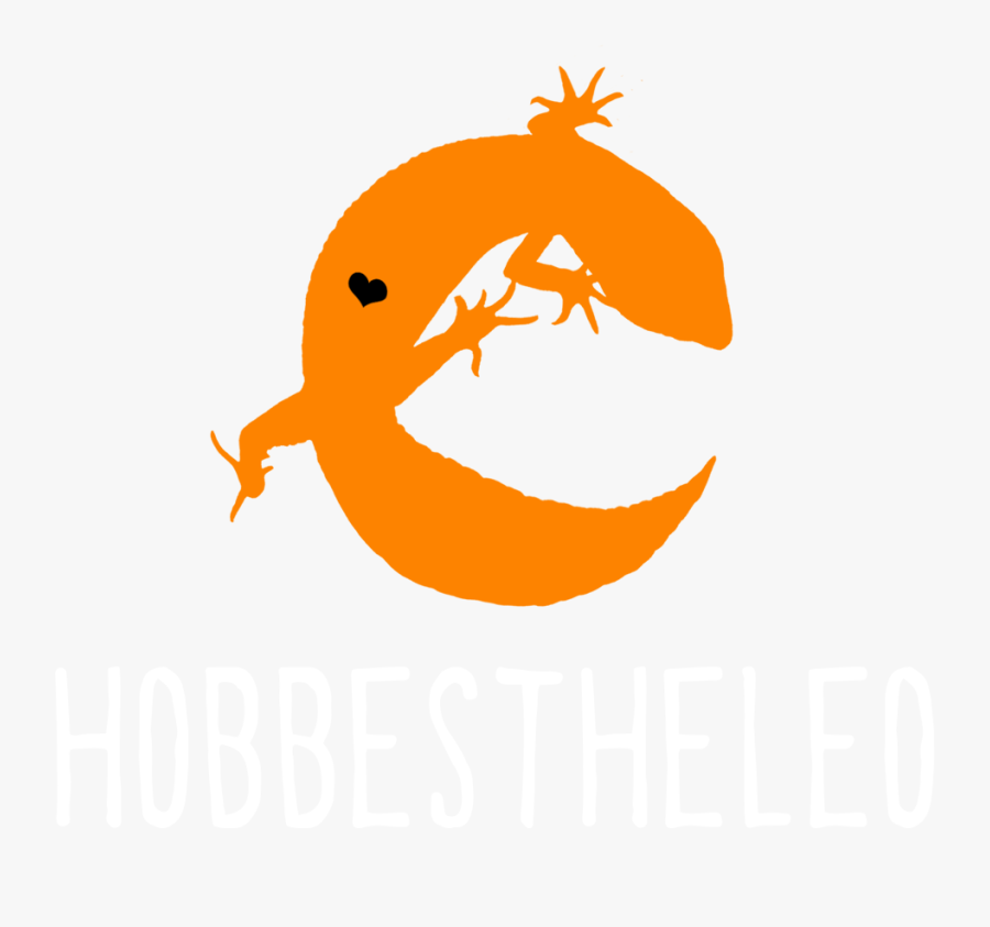 Hobbes The Leopard Gecko - Illustration, Transparent Clipart