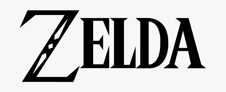 Clip Art Download Famous Fonts - Zelda Tipografia, Transparent Clipart