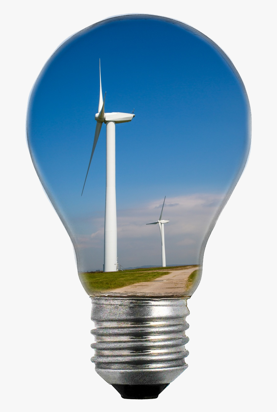 Transparent Electricity Pole Clipart - Wind Turbine, Transparent Clipart