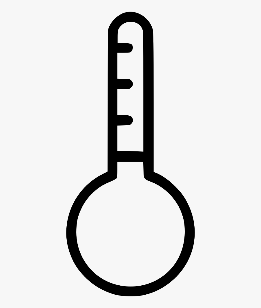 Thermometer Cold Winter - Thermometer Clipart Black And White, Transparent Clipart
