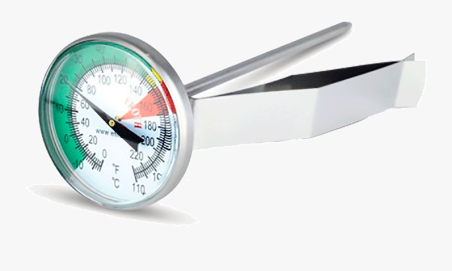Milk Frothing Thermometer - Θερμομετρο Καφε, Transparent Clipart