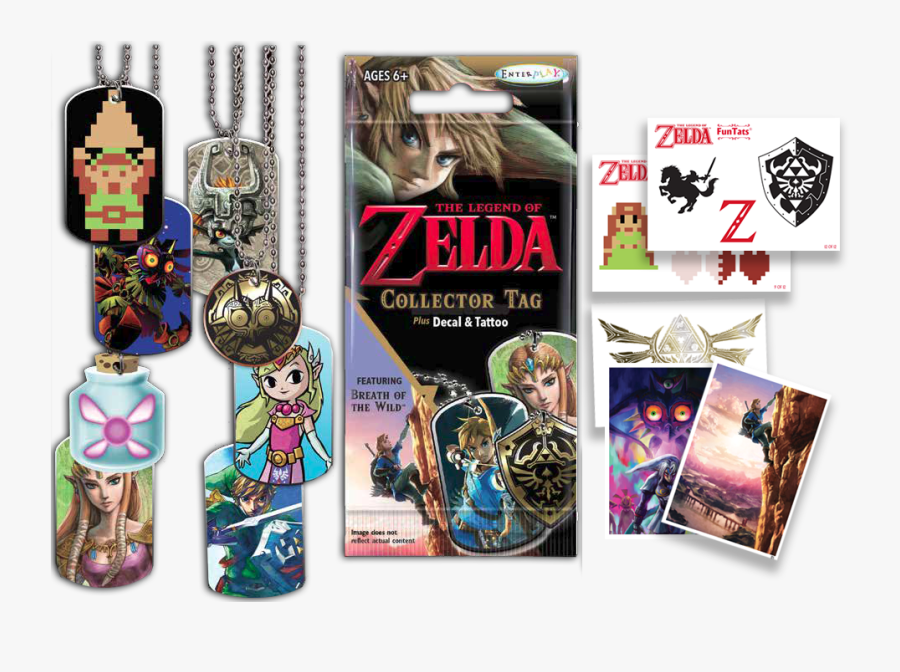 Legend Zelda Tag Fun - Legend Of Zelda Collector Fun Box, Transparent Clipart