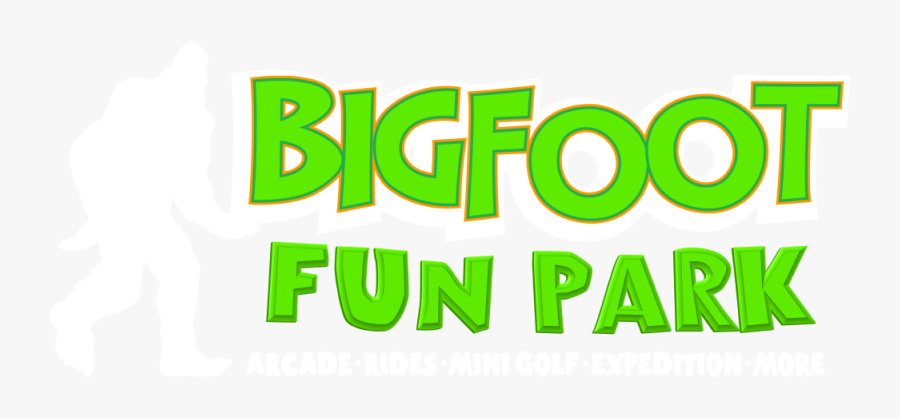 Bigfoot Fun Park - Poster, Transparent Clipart