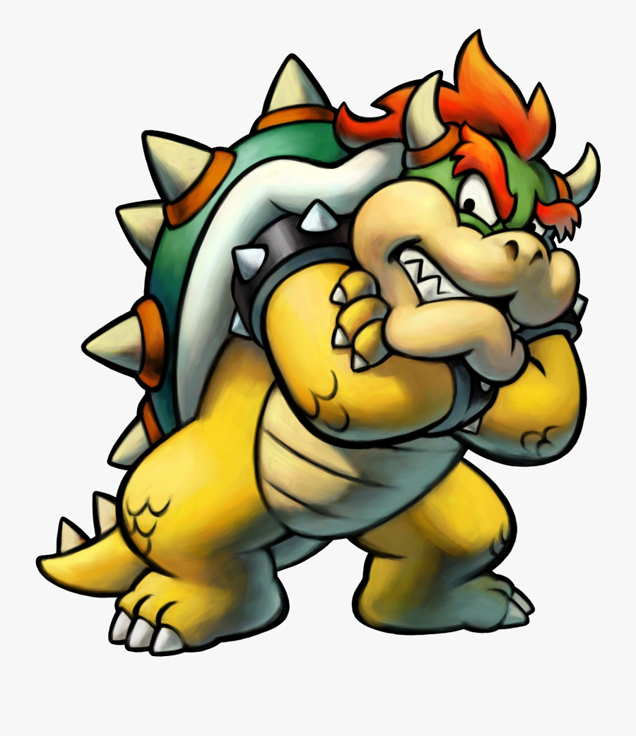 Mario And Luigi Bowser - Bowser Bowser's Inside Story, Transparent Clipart