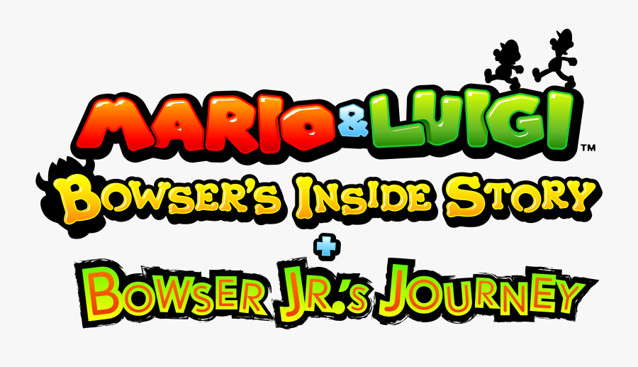3ds Marioluigi Logo - Mario & Luigi Bowser's Inside Story Bowser Jr, Transparent Clipart