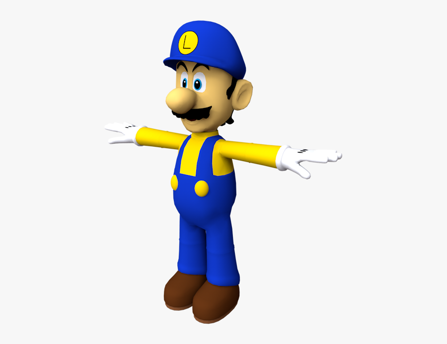 Luigi Anime Model, Transparent Clipart