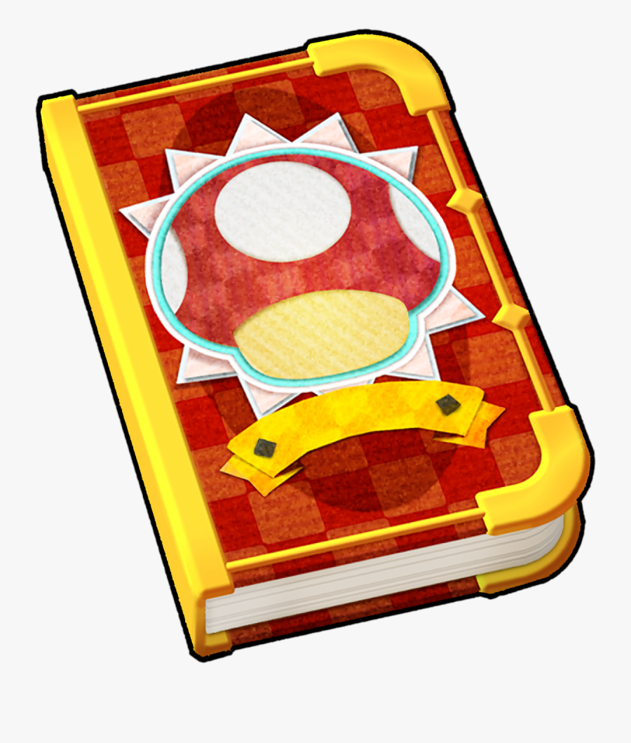 Mario And Luigi Paper Jam Book, Transparent Clipart