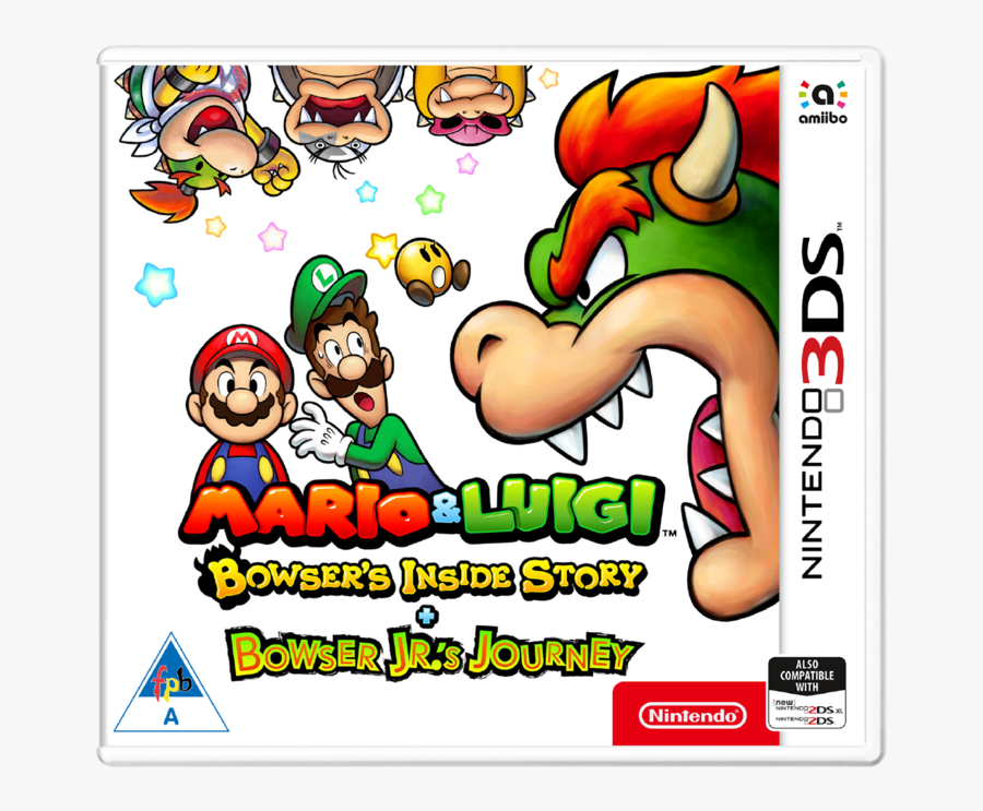 3ds Mario & Luigi - Nintendo 3ds Games Super Mario Public, Transparent Clipart