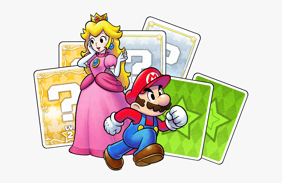 Main-intro - Mario And Luigi Paper Jam Png, Transparent Clipart
