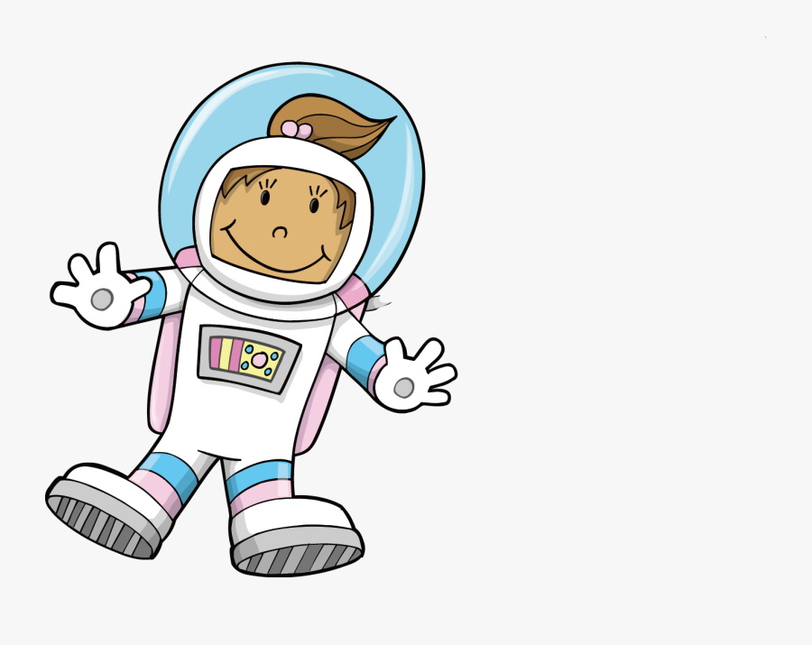 Hot Clipart Astronaut - Kids Astronaut Clipart, Transparent Clipart