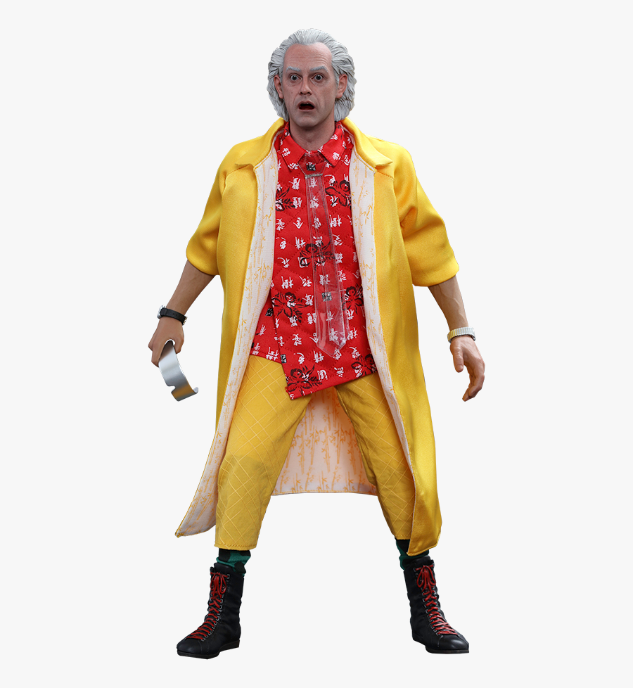 Back To The Future Clipart Black And White - Doc Brown Back To The Future Png, Transparent Clipart