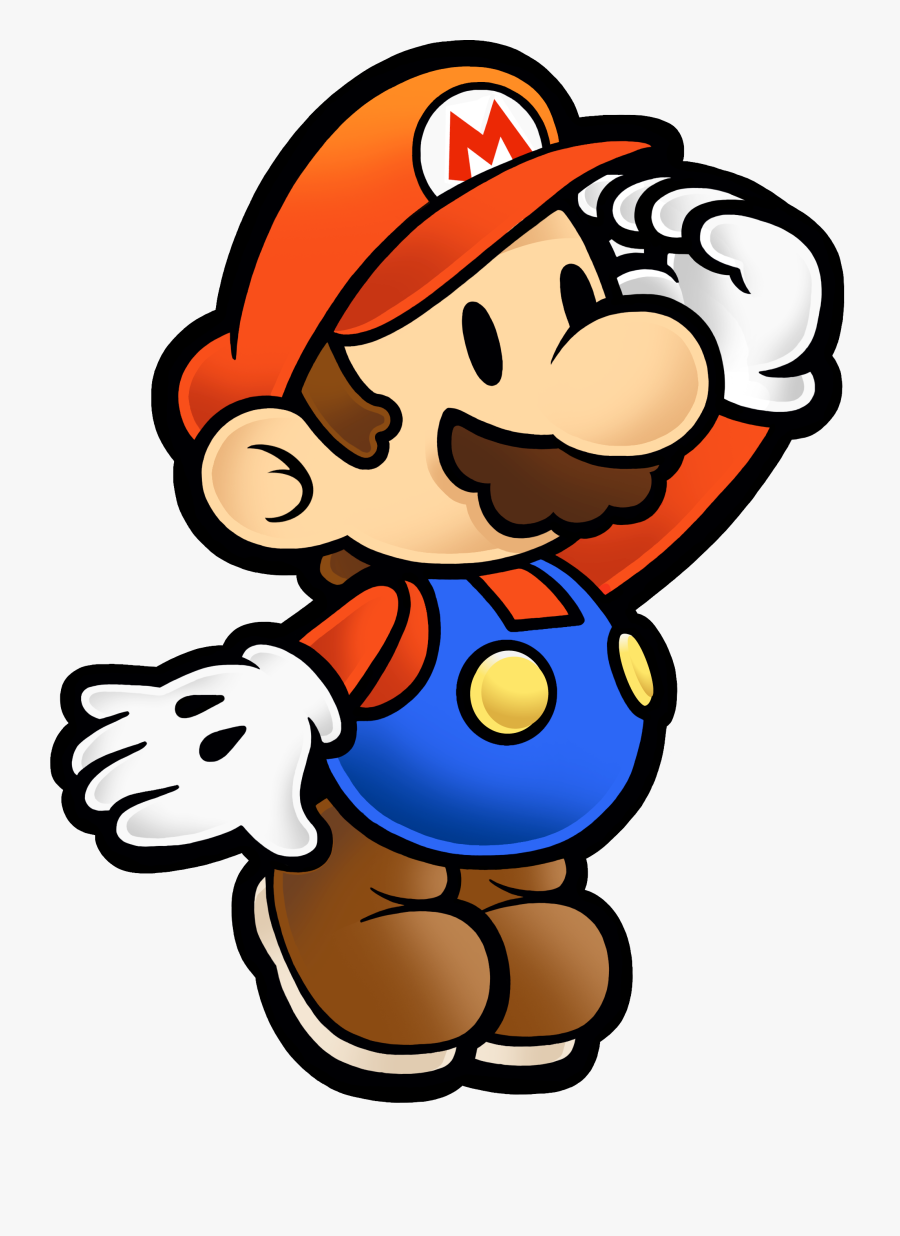 Paper Mario The Thousand Year Door Mario, Transparent Clipart