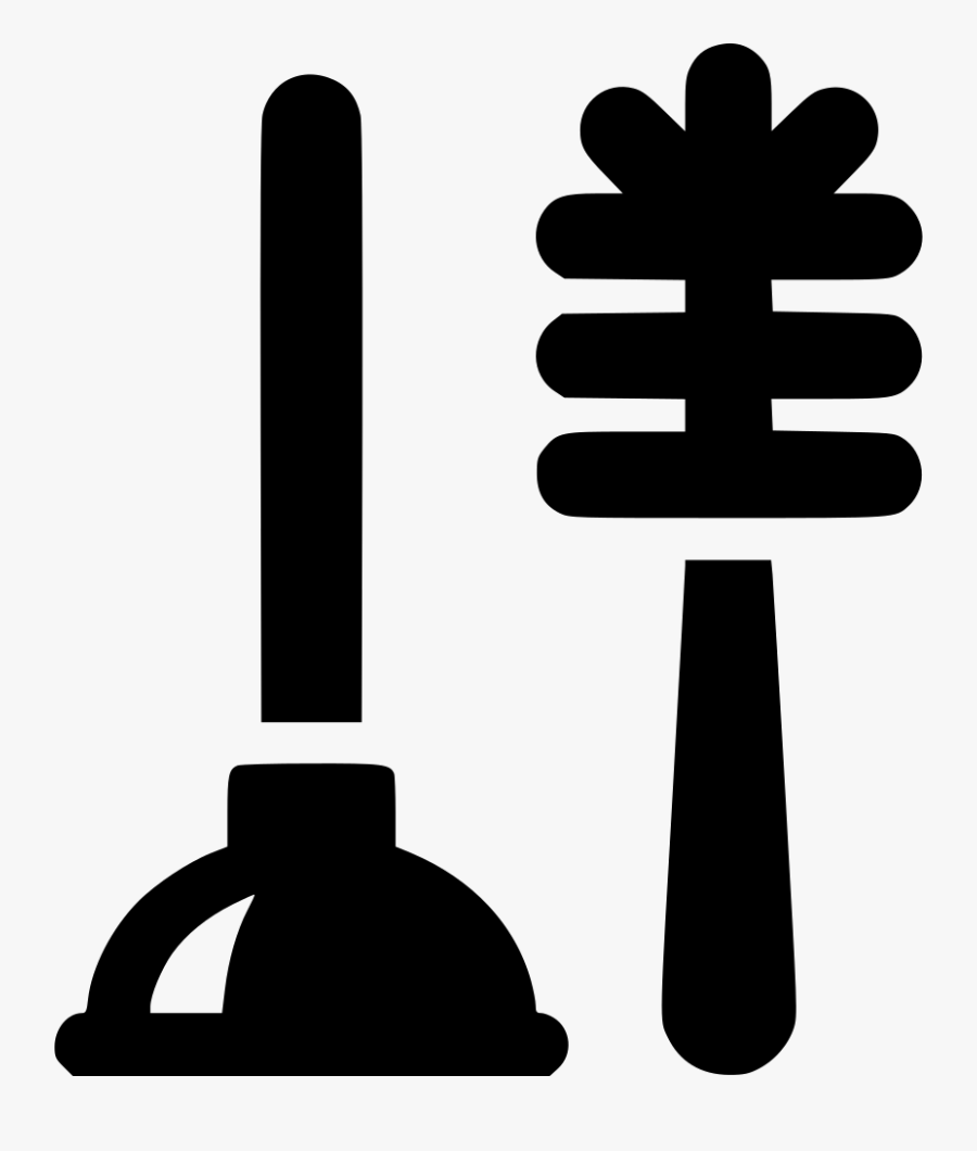 Toilet Brush Png - Icono Cuarto De Aseo, Transparent Clipart
