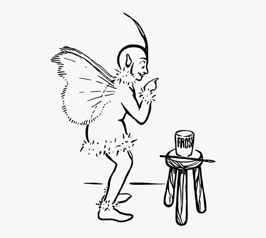 Jack Frost Digi Stamp - Jack Frost Clipart, Transparent Clipart