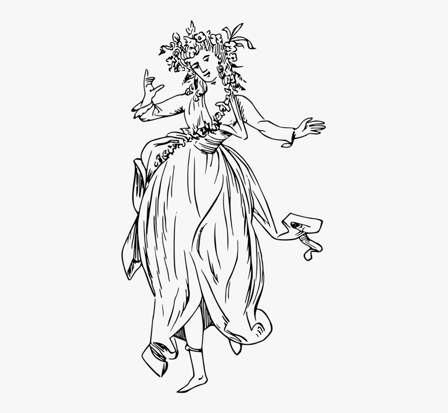 Art,plant,human - Hitam Putih Oranh Menari, Transparent Clipart