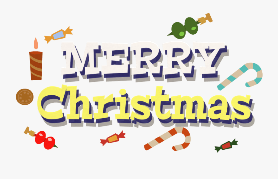 Merry Christmas Letter Greeting Card Text - Graphic Design, Transparent Clipart