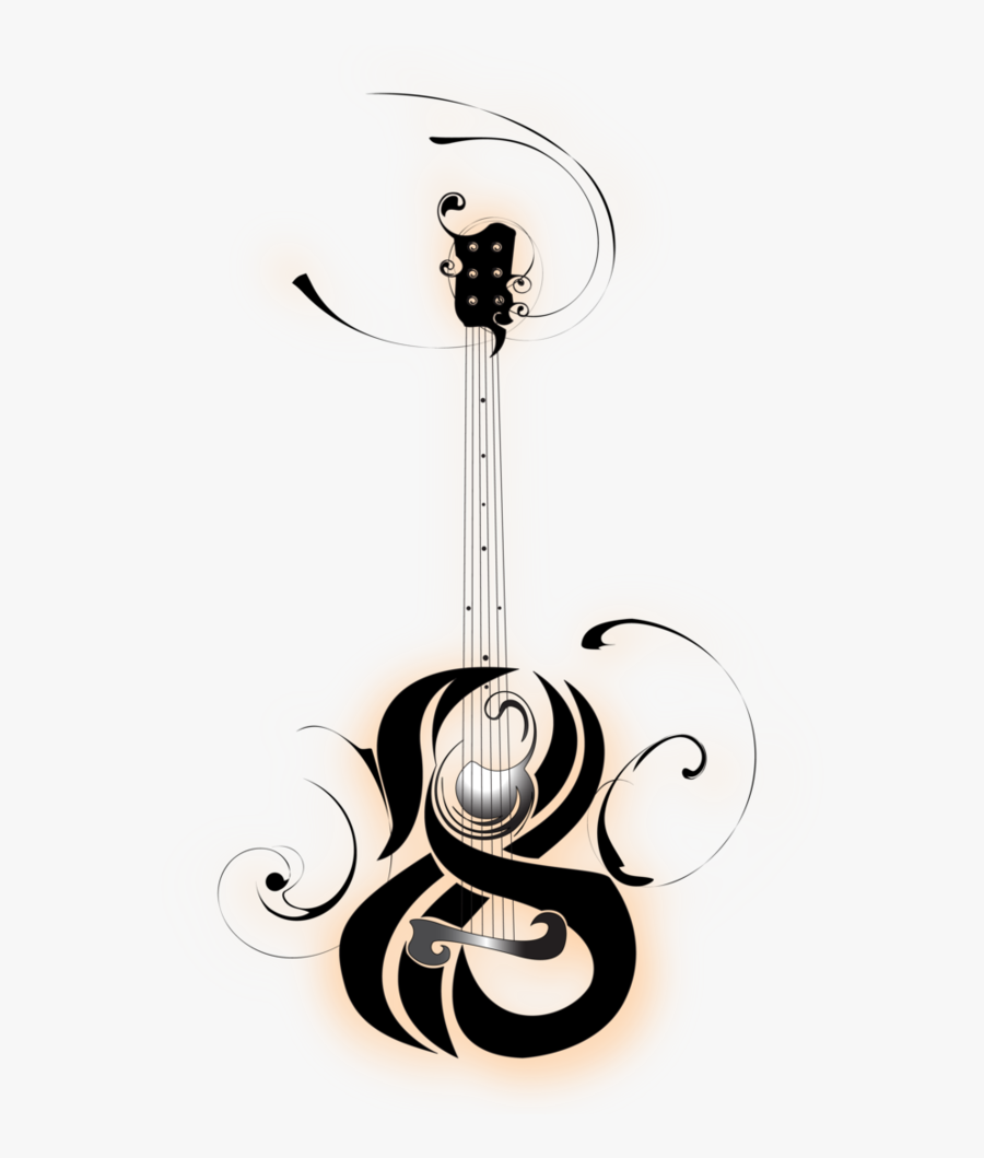 Infinity Guitar Tattoo Clipart , Png Download - Best Hand Tattoo Png, Transparent Clipart