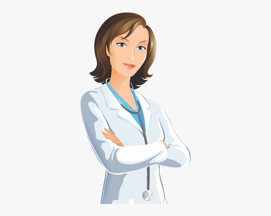 Physician Female Medicine Clip - Female Doctor Clipart, Transparent Clipart