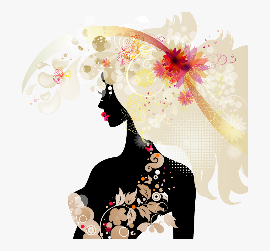 Fashion Logo Beauty Pageant Silhouette - Creative Fashion Logo Png, Transparent Clipart