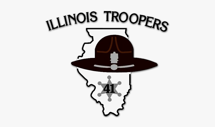 Hats Clipart State Trooper - Illinois Troopers Lodge 41, Transparent Clipart
